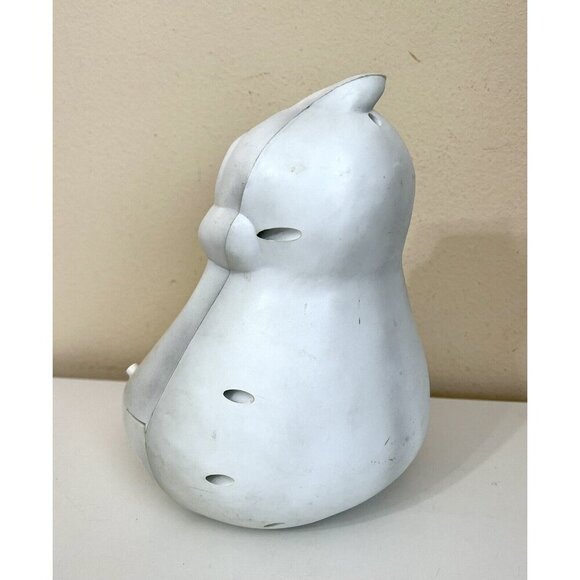 Rare Gemmy Big Mouth Ghost Halloween Animated Talking Candy Bowl Motion Sensor - Picture 4 of 12